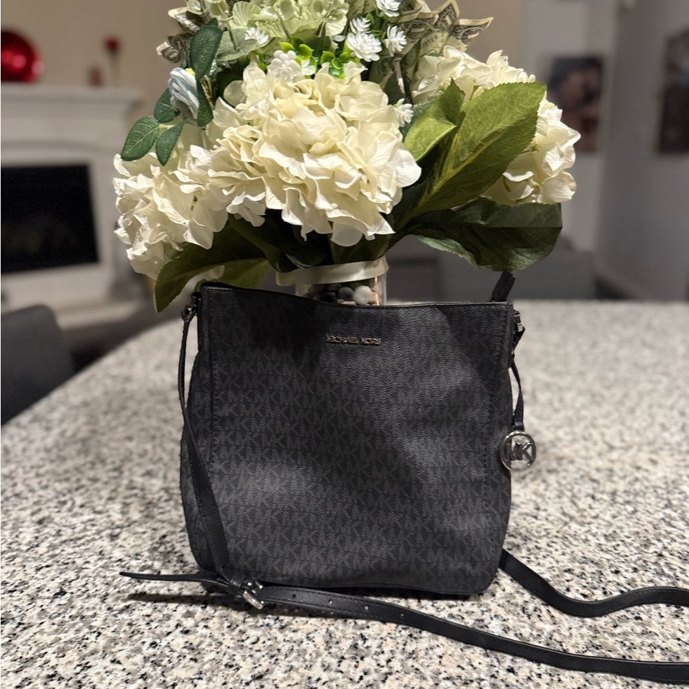 Michael Kors Charcoal Crossbody Bag
